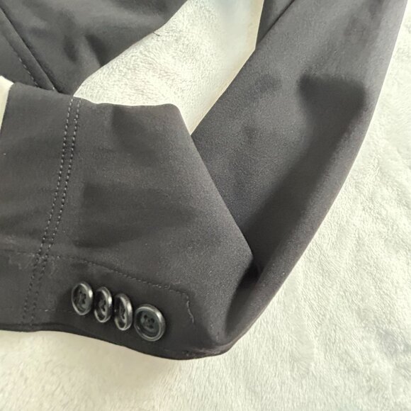 Charles Ancona New York Womens Black Single Breasted Equestrian Blazer Size 10 - Picture 7 of 11